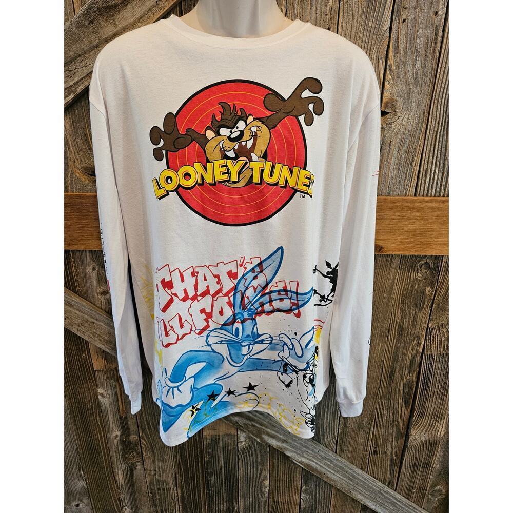 Looney tunes graffiti airbrush Warner Brothers bugs bunny tweety Tasmanian L *